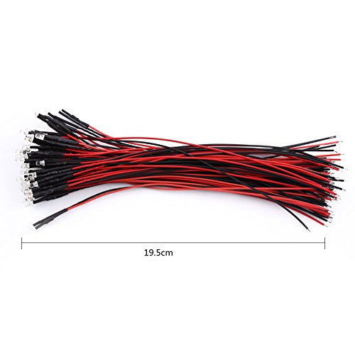Sunydog 12 -V -Energieeinsparung, Niedriger Verbrauch, 50 Prozent vor Kabelgebundener 12 mm 10 mm Wasserdioden (3 mm) von Sunydog