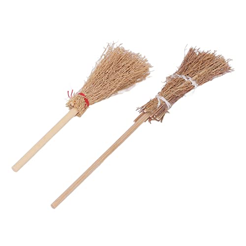 Sunydog 14 Cm Hexenbesen mit, 10 Cm Halloween Strohhandwerk Cosplay, Schulparty - Premium -Qualität, Langlebig Sunydog 14 Cm Hexenbesen mit, 10 Cm Halloween Strohhandwerk Cosplay, Schulparty - Premium -Qualität, Langlebig von Sunydog