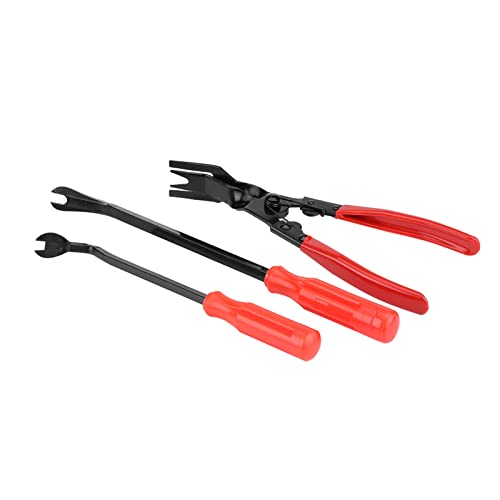 Sunydog 3pcs Polsterentfernung und Entfernung, Zange, Türverkleidung, Clips Remover Pry Bar Tool Kit für Autotürpaneel und Polsterung mit Federbelastung und Kieferdesign, Leicht zu Sunydog 3pcs Polsterentfernung und Entfernung, Zange, Türverkleidung, Clips Remover Pry Bar Tool Kit für Autotürpaneel und Polsterung mit Federbelastung und Kieferdesign, Leicht zu von Sunydog