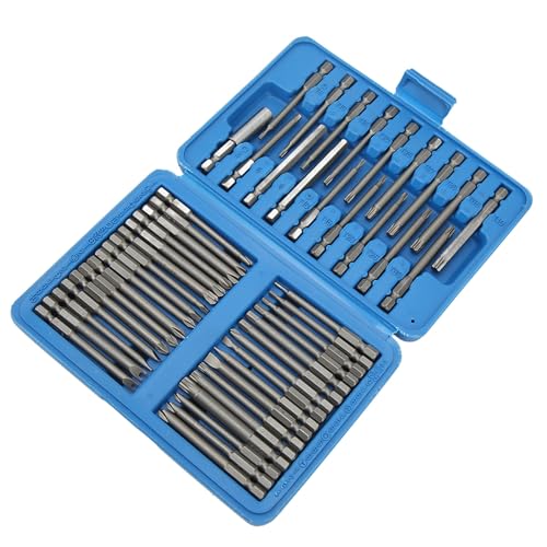 Sunydog 50pcs Extra Langer Sicherheitsschraubendreher -Bit -Set Wartungsarbeiten Premiumqualität, Langlebig Sunydog 50pcs Extra Langer Sicherheitsschraubendreher -Bit -Set Wartungsarbeiten Premiumqualität, Langlebig von Sunydog