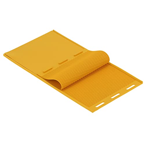 Sunydog 582G Beeswax Press Form, Gummi -Kamm -Fundament -Fundament -Blatt -Bienenzubehör 5,4 Mm Gelb, Geeignet für die Herstellung von Bienenwachsblechen und Manuellem Pressen, Erhöhtes Sunydog 582G Beeswax Press Form, Gummi -Kamm -Fundament -Fundament -Blatt -Bienenzubehör 5,4 Mm Gelb, Geeignet für die Herstellung von Bienenwachsblechen und Manuellem Pressen, Erhöhtes von Sunydog