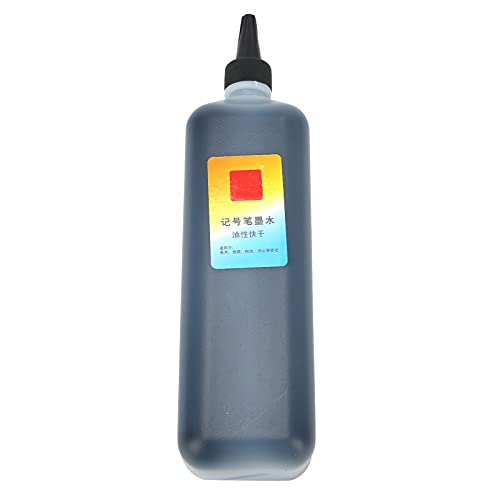 Sunydog Marker -Tintenfarbe Permanent Poster Stift Auffüllung Flüssiger Kunsthandwerksbedarf (Eine schwarze Flasche) von Sunydog