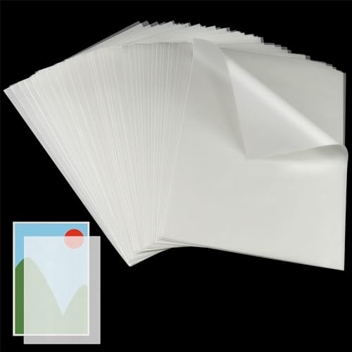 100 Stück Transparentpapier 35g/m², Suofuolef A4 210 X 297mm Pauspapier für Skizzieren, Pausieren, Verpacken, Zeichnen 100 Stück Transparentpapier 35g/m², Suofuolef A4 210 X 297mm Pauspapier für Skizzieren, Pausieren, Verpacken, Zeichnen von Suofuolef