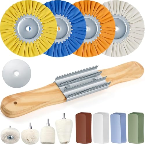 Suoumwa 14pcs Atemwegspolierrad -Radpolierkit Geeignet für Bohrer -Rechenpolierkissenrad für Geeignet Suoumwa 14pcs Atemwegspolierrad -Radpolierkit Geeignet für Bohrer -Rechenpolierkissenrad für Geeignet von Suoumwa