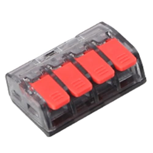 Suoumwa CMK63 Drahthebel Schnellanschlüsse Klemme Klemme Block Elektrisches Kabel 0.08-4mm 32A Home Sortiment 1 in 3 Out von Suoumwa