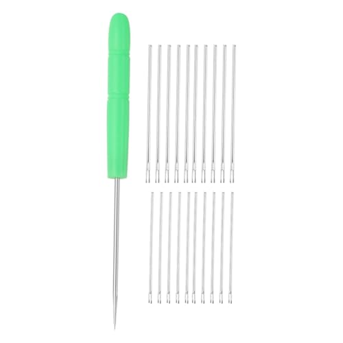 Suoumwa Puppenhaareinwurzelungs-Kit Wiederwurzelungsstricknadeln Puppenhaareinwurzelungs-Nadeln Grün Suoumwa Puppenhaareinwurzelungs-Kit Wiederwurzelungsstricknadeln Puppenhaareinwurzelungs-Nadeln Grün von Suoumwa