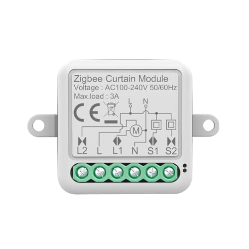 Suoumwa Tuya Zigbee Smart Curtain Switch Module Intelligenter Schalter Unterstützt APP-Fernbedienung für Vorhangschalter Suoumwa Tuya Zigbee Smart Curtain Switch Module Intelligenter Schalter Unterstützt APP-Fernbedienung für Vorhangschalter von Suoumwa