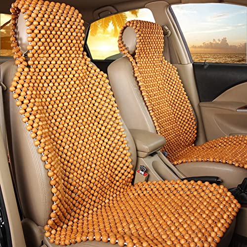 Holzperlen Sitzbezug | Massage Holzkugel Sitzauflage Sitzmatte Sitzaufleger | Autositzkissen Für Auto, LKW, Büro 45x130cm Holzperlen Sitzbezug | Massage Holzkugel Sitzauflage Sitzmatte Sitzaufleger | Autositzkissen Für Auto, LKW, Büro 45x130cm von Supatmul