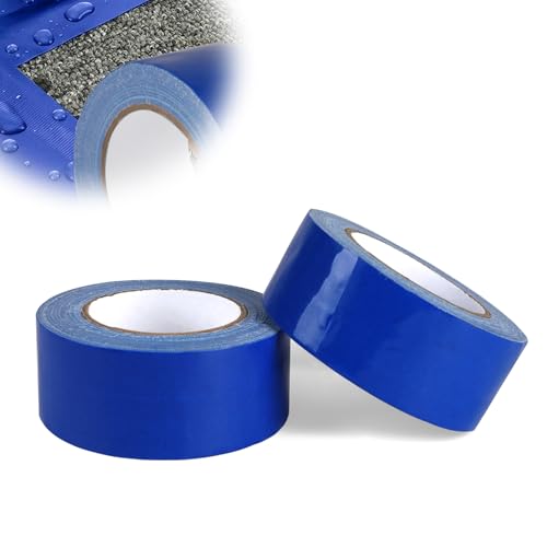 SUPAWAY Gewebeband Blau 50 mm x 30 m Klebeband Wasserdicht 2 Rolle Panzerband Extra Stark, Duct Tape Reparatur Universal Fabric Adhesive Tape, Reparaturband für Rohre, Teppiche, Abdichtung, Heimwerken SUPAWAY Gewebeband Blau 50 mm x 30 m Klebeband Wasserdicht 2 Rolle Panzerband Extra Stark, Duct Tape Reparatur Universal Fabric Adhesive Tape, Reparaturband für Rohre, Teppiche, Abdichtung, Heimwerken von Supaway