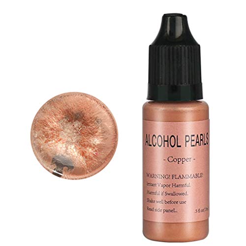 Epoxidharz-Farbstoff, 6 Farben, metallischer Alkohol-Pigmentharz, Tinte auf Alkoholbasis, konzentrierte Farbe, Epoxidharz, Farbstoff, Harz, Gießen, Handwerk, 15 ml für DIY-Schmuckherstellung Epoxidharz-Farbstoff, 6 Farben, metallischer Alkohol-Pigmentharz, Tinte auf Alkoholbasis, konzentrierte Farbe, Epoxidharz, Farbstoff, Harz, Gießen, Handwerk, 15 ml für DIY-Schmuckherstellung von Supefriendly