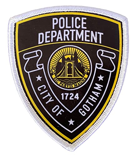 GCPD City of Gotham Aufbügler für Kostüm/Cosplay Größe 95 mm x 80 mm GCPD City of Gotham Aufbügler für Kostüm/Cosplay Größe 95 mm x 80 mm von Super6props