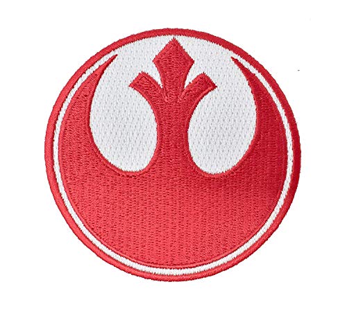 Super6props Gesticktes Eisen der Star Wars Rebel Alliance Red Squadron auf Patch (75 mm) von Super6props