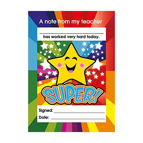 SuperStickers Lob Notizblock für Lehrer "Super" 60 Blatt SuperStickers Lob Notizblock für Lehrer "Super" 60 Blatt von SuperStickers