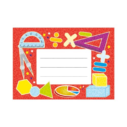 SuperStickers Selbstklebende Etiketten für Schulhefte für Mathematik, 32 Stück SuperStickers Selbstklebende Etiketten für Schulhefte für Mathematik, 32 Stück von SuperStickers