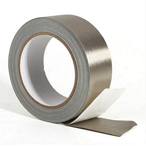 SUPERTOOL Leitfähiges Stofftuch, 2 Stück, Abschirmung, leitfähiges Klebeband, isoliertes elektromagnetisches Wellenband für Laptop, Handy-Kabel, EMI-Abschirmung (15 mm x 50 m) von Supertool
