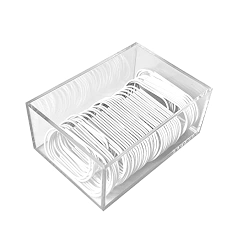 Große Büroklammern, 50 Stück, langlebig und rostfrei, beschichtet, 5,1 cm, große Büroklammern, ideal für Bürobedarf, Hochzeitseinladungen, Karten, Lesezeichen (weiß) von Supfoxer