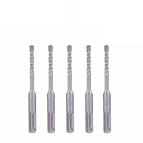5 stücke 4mm 5mm 6mm Elektrohammer SDS Plus Bohrer Set 110mm Betonwand Ziegel Block Mauerwerk Lochsäge Bohren 016(4x110mm 5pcs) von Supkancl