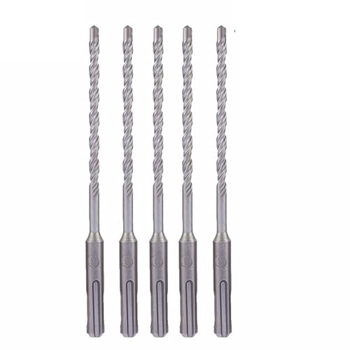 Supkancl 5 stücke 4mm 5mm 6mm Elektrohammer SDS Plus Bohrer Set 160mm Betonwand Ziegel Block Mauerwerk Lochsäge Bohren 015(4x160mm 5pcs) von Supkancl