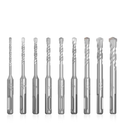 9pcs Elektrohammer SDS Plus Bohrer Set 110mm Betonwand Backstein Block Mauerwerk Lochsäge Bohren 4mm 5mm 6mm 017 9pcs Elektrohammer SDS Plus Bohrer Set 110mm Betonwand Backstein Block Mauerwerk Lochsäge Bohren 4mm 5mm 6mm 017 von Supkancl