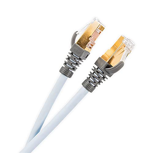 Supra Cables CAT 8 + Patch Ice Blue 1 m von Supra