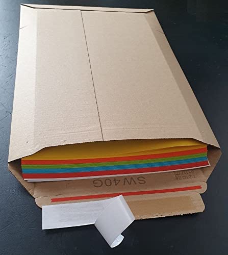 25 St Suprawell SW40 Großbrief Format Versandtaschen 250x353 mm bis 25 mm Füllhöhe aus feiner Wellpappe 25 St Suprawell SW40 Großbrief Format Versandtaschen 250x353 mm bis 25 mm Füllhöhe aus feiner Wellpappe von Suprawell