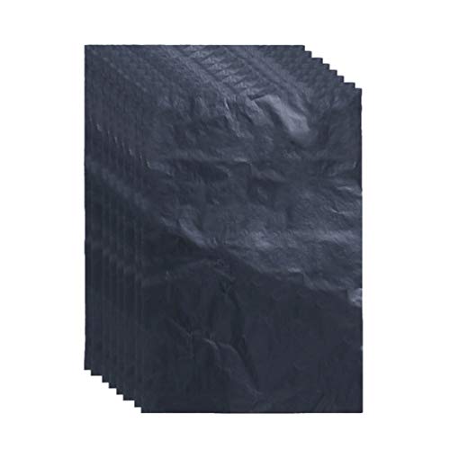150 Stück Graphit-transfer-kohlepapier Schwarzes Kohlepapier Durchschlagpapier Schwarzes Transparentpapier Kohle Transferpapier Vinyl-transferpapier Überweisungs Papier Mode von Supvox