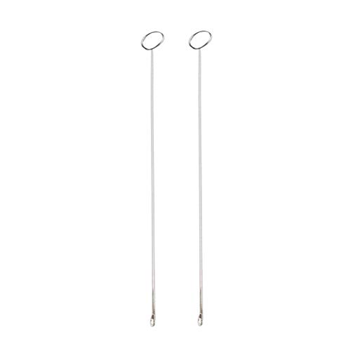 2stücke Edelstahl Loop Wender Häkelnadeln Für Nähen Und Stricken Zum Wenden Von Schlauchgurten Kordelzügen Und Mehr Nähzubehör Für Diy-projekte von Supvox