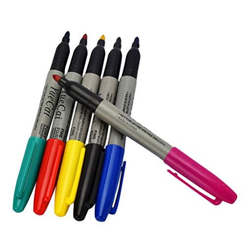 6 Stücke Haut Stift Filzstift Piercing Pen Tattoostifte für Tätowieren Art Corp von Supvox