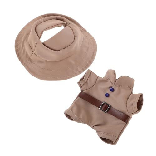 SUPVOX 1 Satz Hängenden Puppenkleidern Wiederverwendbare Kostümaccessoires für Spielzeuge Dekorative Outfits für Sammlerpüppchen Süße Cartoon Kleidung für Puppen mit Austauschbaren von Supvox