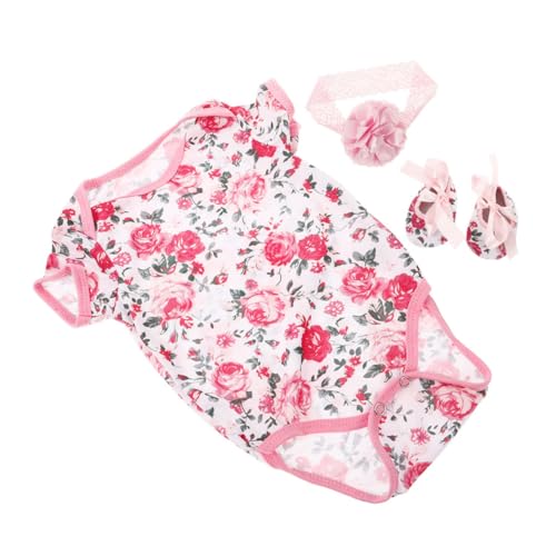 SUPVOX 1 Satz Puppen Kleidung Set mit Schuhen und Haarband Teiliges Outfit für Neugeborene für Puppen Süße Designs und Farben für Verschiedene Puppenpersönlichkeiten SUPVOX 1 Satz Puppen Kleidung Set mit Schuhen und Haarband Teiliges Outfit für Neugeborene für Puppen Süße Designs und Farben für Verschiedene Puppenpersönlichkeiten von Supvox