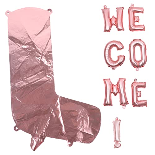 SUPVOX 1 Satz Willkommen Ballon Rosa Abs sortiert Blau Oh dekoration luftballons dekorative Willkommensballons Ballonparty Willkommensballons- Partyballon Aluminiumfolie Roségold SUPVOX 1 Satz Willkommen Ballon Rosa Abs sortiert Blau Oh dekoration luftballons dekorative Willkommensballons Ballonparty Willkommensballons- Partyballon Aluminiumfolie Roségold von Supvox