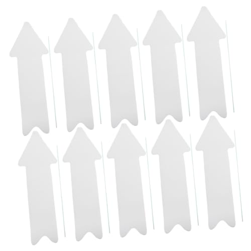 SUPVOX 10 Stück Teiliges DIY Gartenschild mit Wetterfestes Kunststoff Blanko Schild mit Erdspieß Beidseitig Beschreibbar Praktische Rasenbeschilderung für Garten Werbung und Dekoration SUPVOX 10 Stück Teiliges DIY Gartenschild mit Wetterfestes Kunststoff Blanko Schild mit Erdspieß Beidseitig Beschreibbar Praktische Rasenbeschilderung für Garten Werbung und Dekoration von Supvox