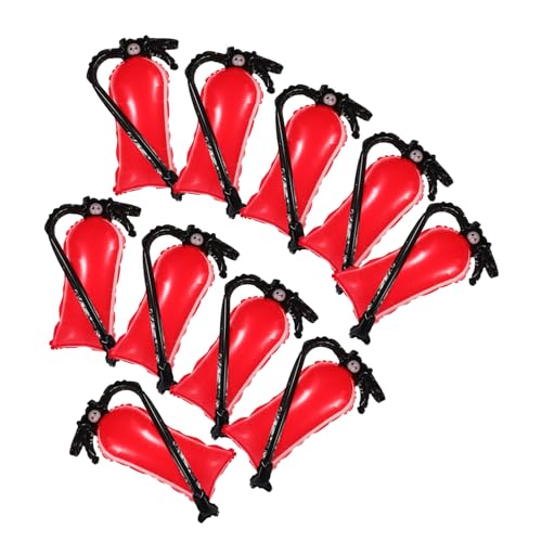 SUPVOX 10 Stück Teiliges Feuerwehr Luftballons in Feuerlöscher Form Aufblasbare Partydeko für Feuerwehrmann Geburtstag Lebendige Farbakzente für Feuerwehr und Geburtstagsfeiern SUPVOX 10 Stück Teiliges Feuerwehr Luftballons in Feuerlöscher Form Aufblasbare Partydeko für Feuerwehrmann Geburtstag Lebendige Farbakzente für Feuerwehr und Geburtstagsfeiern von Supvox