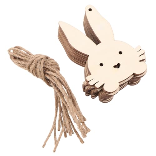 SUPVOX 10 Stück Unvollendete Holzhasenformen Holzscheiben für Ostern Diy Bastelbedarf Dekoration für Kinderpartys Gestalten Osterdeko für Zuhause SUPVOX 10 Stück Unvollendete Holzhasenformen Holzscheiben für Ostern Diy Bastelbedarf Dekoration für Kinderpartys Gestalten Osterdeko für Zuhause von Supvox