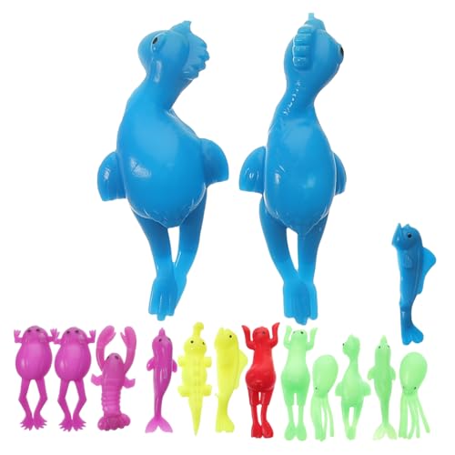SUPVOX 15 Stück Teiliges Finger Elastischen Lustigen Meeres Tieren aus Flexiblem TPR für Stressabbau Partyspaß Originelle Mitgebsel für Junge Mädchen und Jungen SUPVOX 15 Stück Teiliges Finger Elastischen Lustigen Meeres Tieren aus Flexiblem TPR für Stressabbau Partyspaß Originelle Mitgebsel für Junge Mädchen und Jungen von Supvox