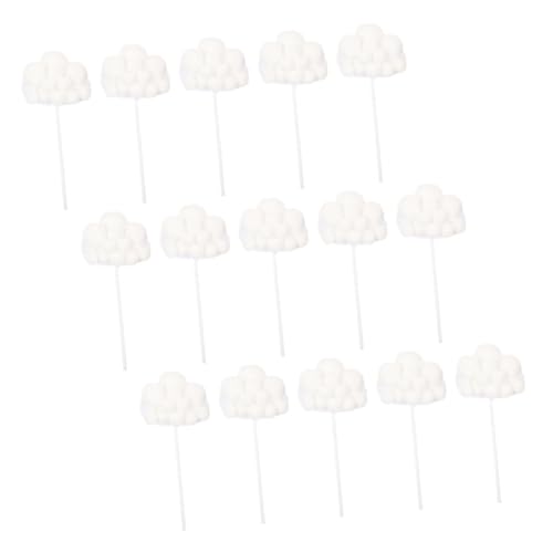 SUPVOX 15 Stück Teiliges Wolken Cupcake Topper für Geburtstagstorten Kleine Weiße Tortendekoration Romantische Wolkenmotive für Hochzeit und Party Dekorative Kuchenstecker SUPVOX 15 Stück Teiliges Wolken Cupcake Topper für Geburtstagstorten Kleine Weiße Tortendekoration Romantische Wolkenmotive für Hochzeit und Party Dekorative Kuchenstecker von Supvox