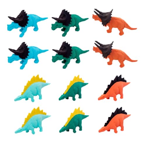 SUPVOX 16 Stück Teiliges Dinosaurier Radiergummi Schulbedarf Cartoon Form Kreative Bunte Schreibwaren für Jungen Mädchen SUPVOX 16 Stück Teiliges Dinosaurier Radiergummi Schulbedarf Cartoon Form Kreative Bunte Schreibwaren für Jungen Mädchen von Supvox