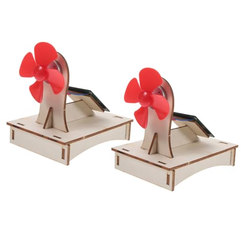 SUPVOX 2 Sätze Solar Betriebenes Holzbausatz Kleines DIY Solarfan Modell Pädagogisches Wissenschaftsspielzeug für Schüler Leicht Einfach zu Montieren für Solar Projekte und SUPVOX 2 Sätze Solar Betriebenes Holzbausatz Kleines DIY Solarfan Modell Pädagogisches Wissenschaftsspielzeug für Schüler Leicht Einfach zu Montieren für Solar Projekte und von Supvox