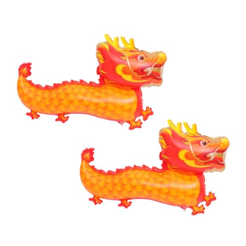 SUPVOX 2 Stück Drachen luftballons aus Aluminiumfolie Langlebig Chinesischer Neujahrs dekoration Lebendige Farben Frühlingsfest partydeko Vielseitig Einsetzbar für Festlichkeiten SUPVOX 2 Stück Drachen luftballons aus Aluminiumfolie Langlebig Chinesischer Neujahrs dekoration Lebendige Farben Frühlingsfest partydeko Vielseitig Einsetzbar für Festlichkeiten von Supvox