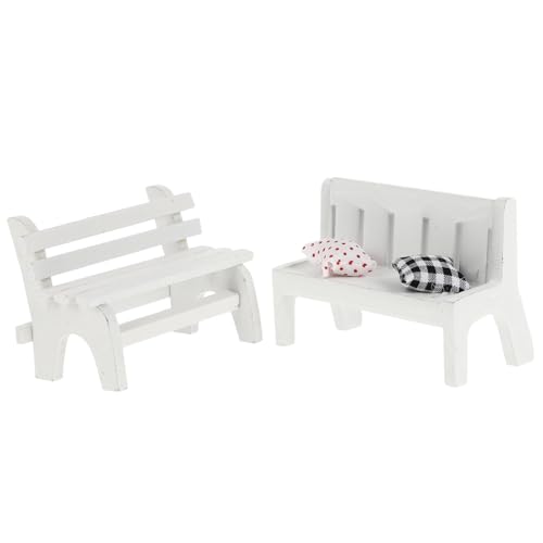 SUPVOX 2 Stück Holzfigur Mini Stuhl Handgefertigt Holz deko Wohnzimmer Schlafzimmer Ornament Kreatives Design Puppenhaus Möbel Kleine Bank Kunsthandwerk SUPVOX 2 Stück Holzfigur Mini Stuhl Handgefertigt Holz deko Wohnzimmer Schlafzimmer Ornament Kreatives Design Puppenhaus Möbel Kleine Bank Kunsthandwerk von Supvox