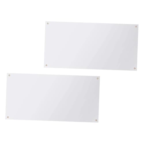 SUPVOX 2 Stück Oxford Banner Blanko DIY Banner mit Aufhängeseil Leicht Vielseitig für Innen Außen Wand Zaun Tisch Dekoration Kreative Malvorlage für Fest Party Kinderzimmer SUPVOX 2 Stück Oxford Banner Blanko DIY Banner mit Aufhängeseil Leicht Vielseitig für Innen Außen Wand Zaun Tisch Dekoration Kreative Malvorlage für Fest Party Kinderzimmer von Supvox