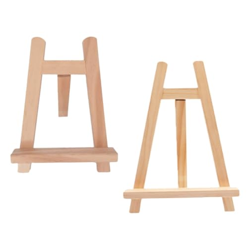 SUPVOX 2 Stück Teiliges Tripod Staffeleien Stabile Malständer und Displayhalter für Natürliche Holzoptik Vielseitig für Kunstwerke Fotos und Präsentationen Praktische Kleine Staffeleien SUPVOX 2 Stück Teiliges Tripod Staffeleien Stabile Malständer und Displayhalter für Natürliche Holzoptik Vielseitig für Kunstwerke Fotos und Präsentationen Praktische Kleine Staffeleien von Supvox