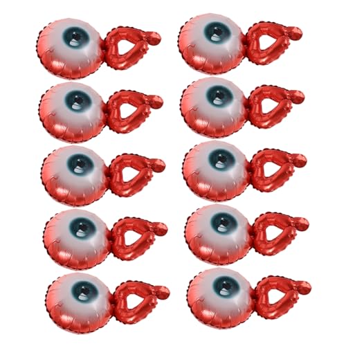 SUPVOX 20 Stück Halloween Armband Luftballons Aufblasbare Aluminium Folienballons mit Augenmotiv Einfache Handhabung Leichte Partydekoration für Halloween Fest und Feiertagsfeiern SUPVOX 20 Stück Halloween Armband Luftballons Aufblasbare Aluminium Folienballons mit Augenmotiv Einfache Handhabung Leichte Partydekoration für Halloween Fest und Feiertagsfeiern von Supvox