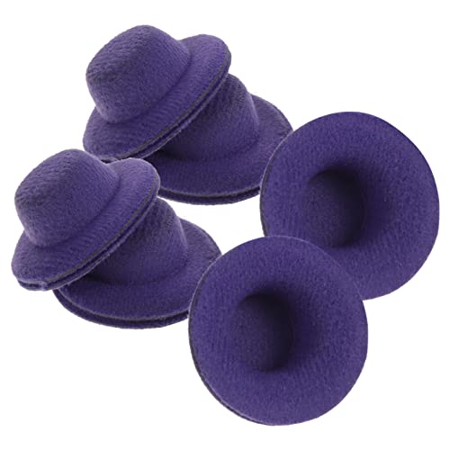 SUPVOX 20 Stück Teiliges Mini Western Cowgirl Hüte aus Leichtem Kunststoff Dekorative Mini Puppenhüte für Basteln Partydeko und DIY Stabile Accessoires für Puppen und Kindergeschenke von Supvox