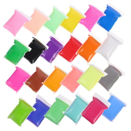 SUPVOX 24 Packungen DIY Polymer Clay Farben Ultraleichte Modelliermasse für Flexibel und Selbsttrocknend Kreatives Bastelset für Jungen und Mädchen Sicher und Vielseitig SUPVOX 24 Packungen DIY Polymer Clay Farben Ultraleichte Modelliermasse für Flexibel und Selbsttrocknend Kreatives Bastelset für Jungen und Mädchen Sicher und Vielseitig von Supvox