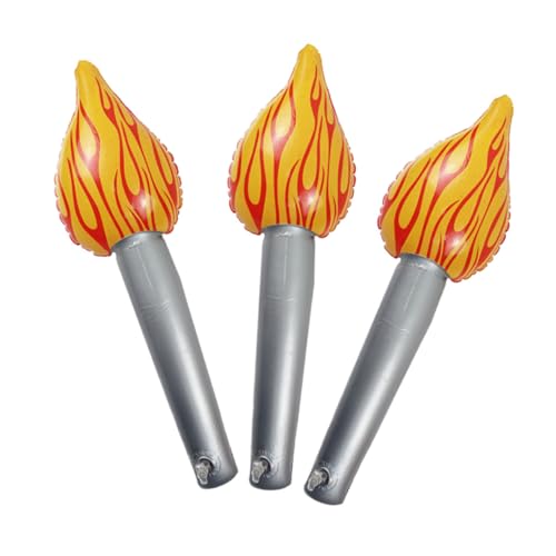 SUPVOX 3 Stück Teiliges Set Aufblasbare Flamme Kinderfreundliches Party Accessoire Leicht Aufzublasen aus Sicherem für Themenpartys und Sportveranstaltungen SUPVOX 3 Stück Teiliges Set Aufblasbare Flamme Kinderfreundliches Party Accessoire Leicht Aufzublasen aus Sicherem für Themenpartys und Sportveranstaltungen von Supvox
