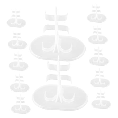 SUPVOX 30 Stück Vlieshalter Puppenhalter Puppensockel Puppenständer Display Stützständer Puppen Präsentationsständer Actionfiguren Display Durchsichtiger Puppenständer Figuren von Supvox