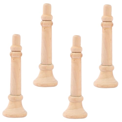 SUPVOX 4 Stück Teiliges DIY Holz-horn Handbemalt Graffiti Kreativspielzeug Bastelset Holzornamente für Dekoration und Musikinstrumente SUPVOX 4 Stück Teiliges DIY Holz-horn Handbemalt Graffiti Kreativspielzeug Bastelset Holzornamente für Dekoration und Musikinstrumente von Supvox
