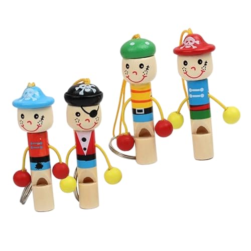 SUPVOX 4 Stück Teiliges Holzpfeifen mit Bunten Cartoon Motiven Kreative Musikinstrumente Pädagogische Spielzeuge zur Musikalischer Fähigkeiten für Kleinkinder Schule Party und SUPVOX 4 Stück Teiliges Holzpfeifen mit Bunten Cartoon Motiven Kreative Musikinstrumente Pädagogische Spielzeuge zur Musikalischer Fähigkeiten für Kleinkinder Schule Party und von Supvox