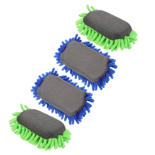 SUPVOX 4 Stück Teiliges Whiteboard Radiergummi aus Weichem Chenille Waschbar und Wiederverwendbar Leichter Whiteboard Reiniger für Klassenzimmer Büro und Zuhause Schadstofffrei Handlich von Supvox